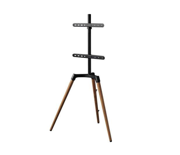 Hama Stojak do TV typu sztaluga wygląd drewna VESA 400x400 65" - 1516986 - zdjęcie